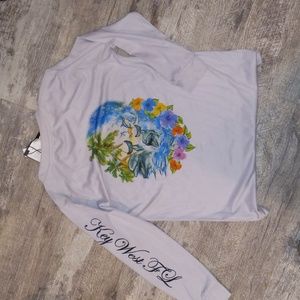 Child's extra large sunscreen swim shirt Key West Florida souvenir unisex